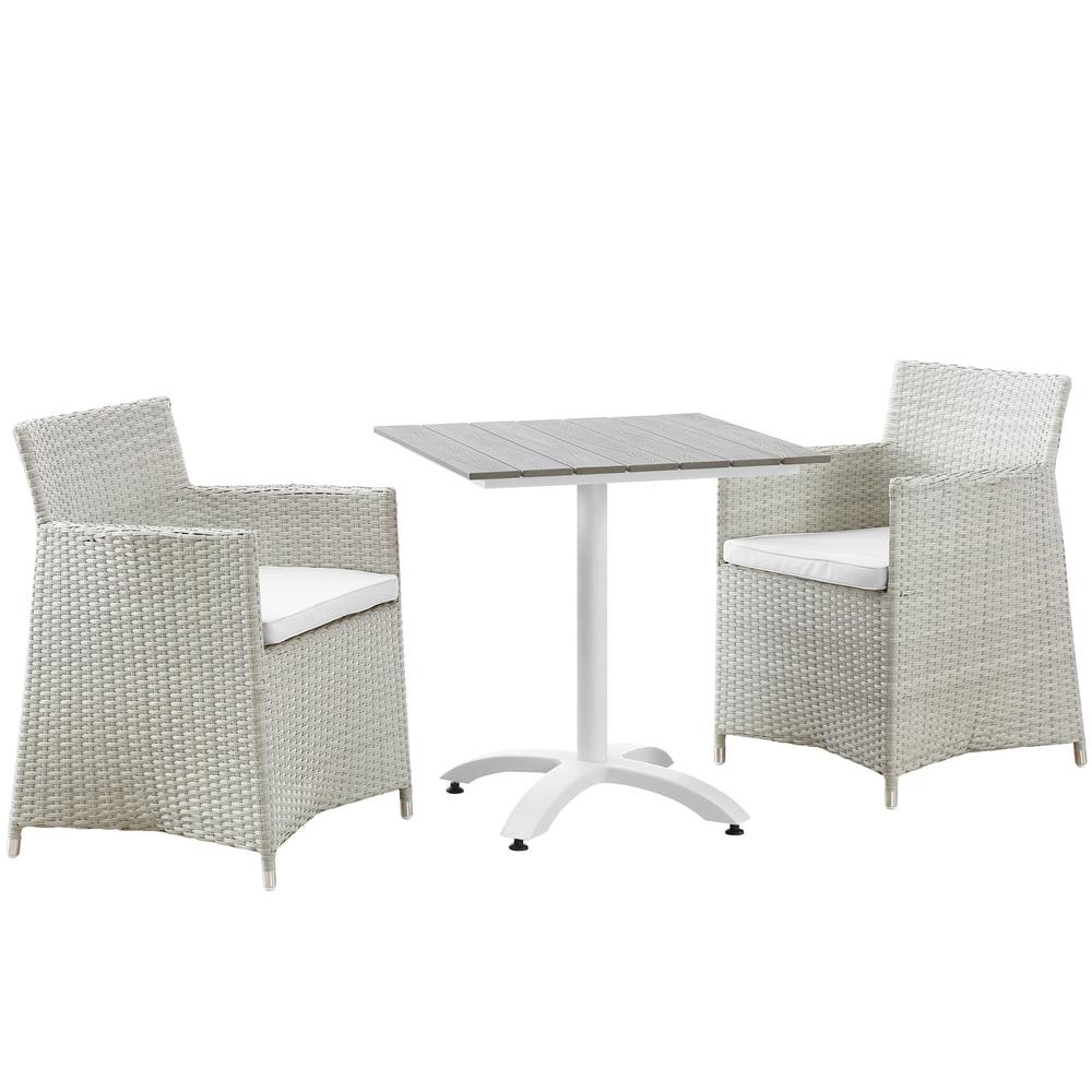 Junction 3 Piece Outdoor Patio Dining Set. Picture 2