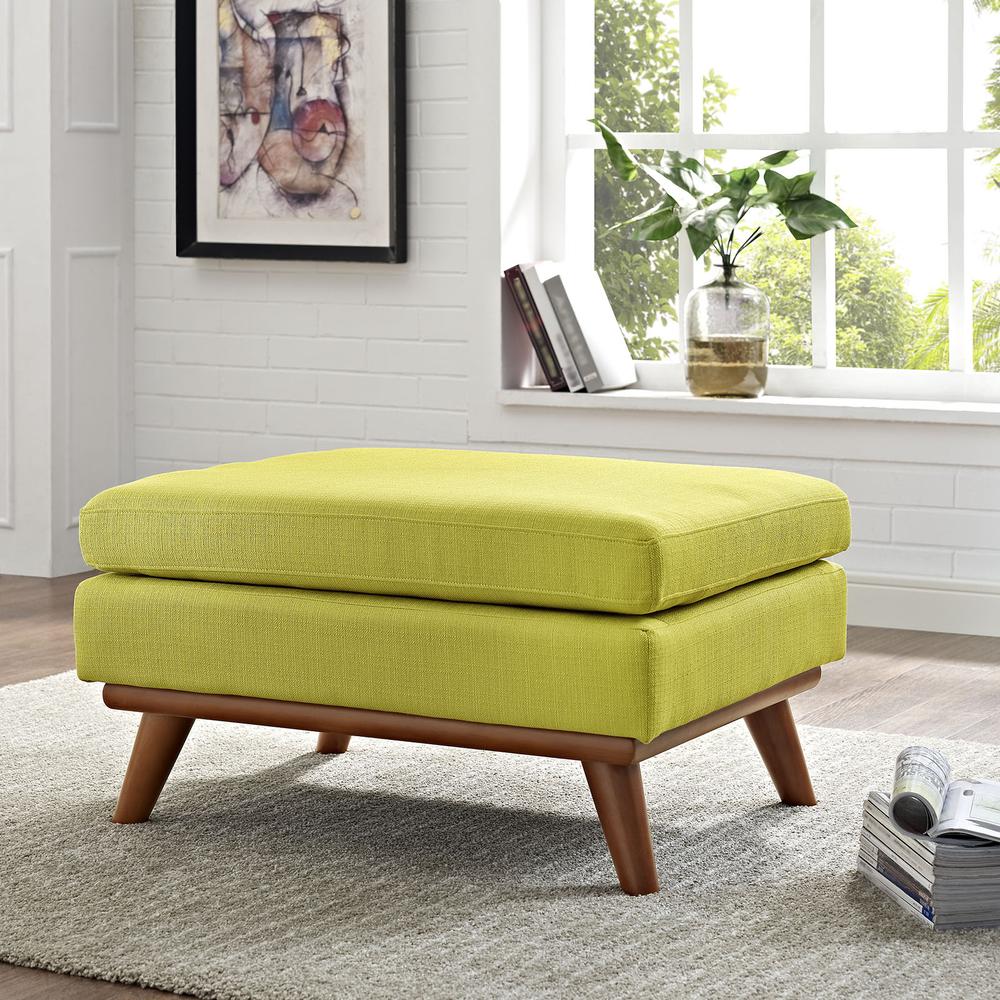 Engage Upholstered Fabric Ottoman. Picture 5
