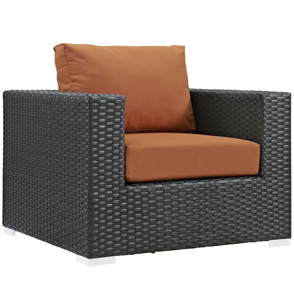 Sojourn Outdoor Patio Sunbrella® Armchair. The main picture.