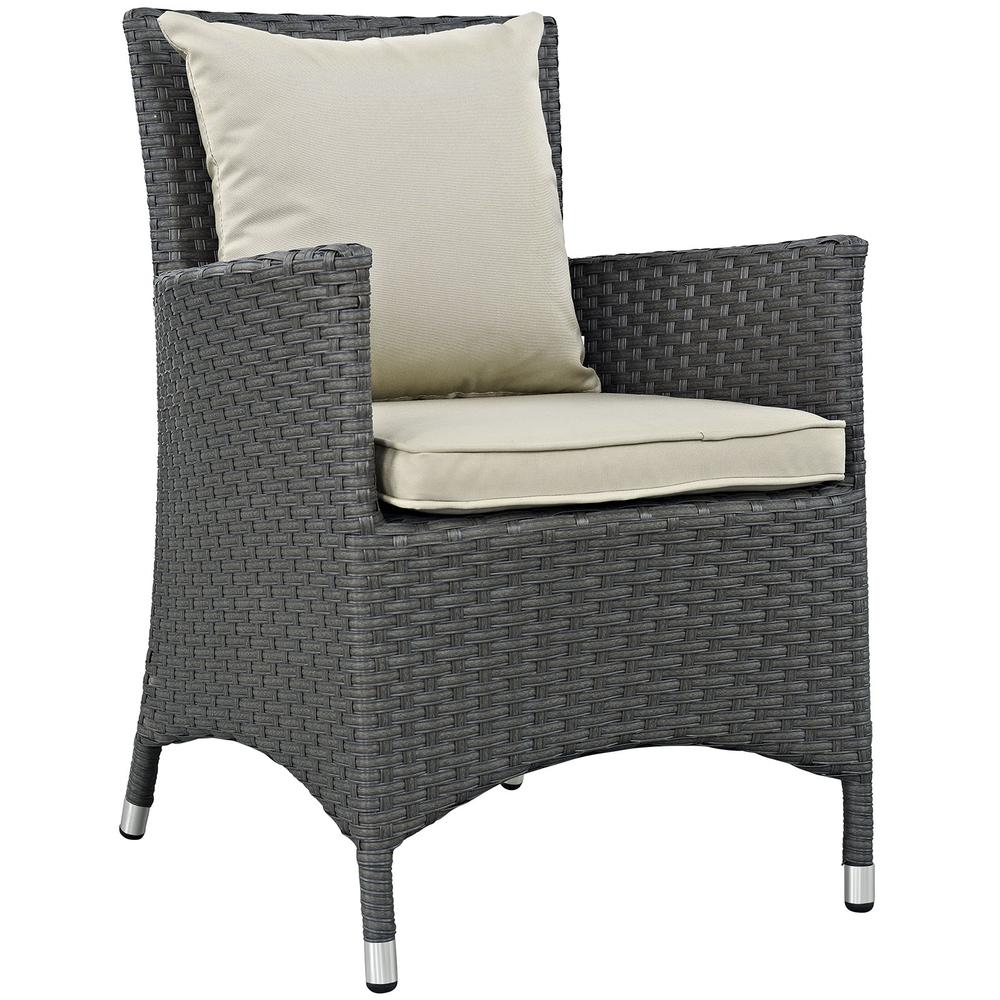 Sojourn Dining Outdoor Patio Sunbrella® Armchair. Picture 2