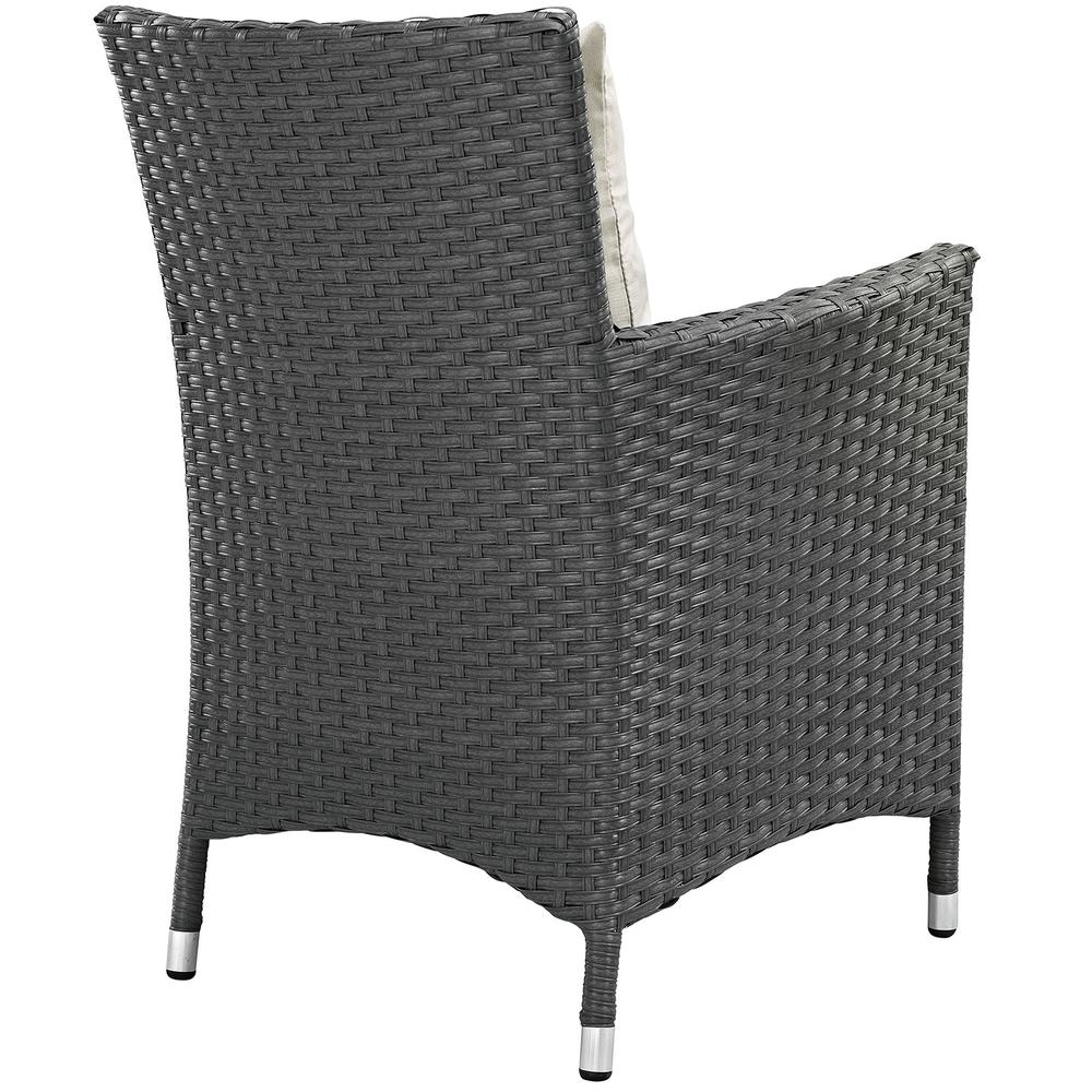 Sojourn Dining Outdoor Patio Sunbrella® Armchair. Picture 4