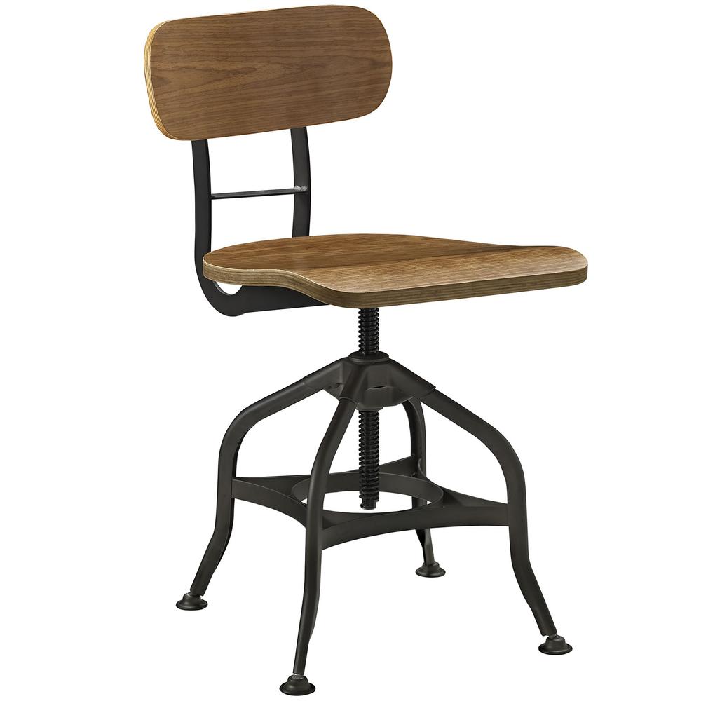 Mark Wood Dining Stool. Picture 2
