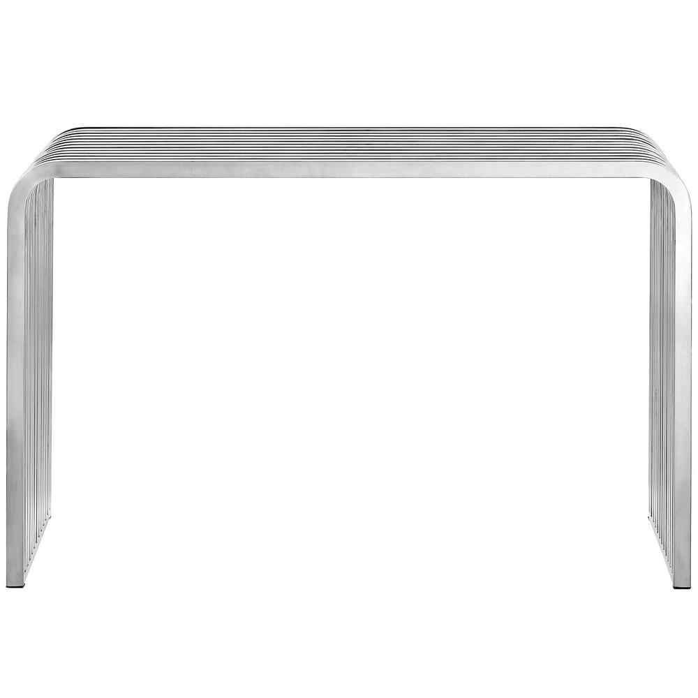 Pipe Stainless Steel Console Table. Picture 4