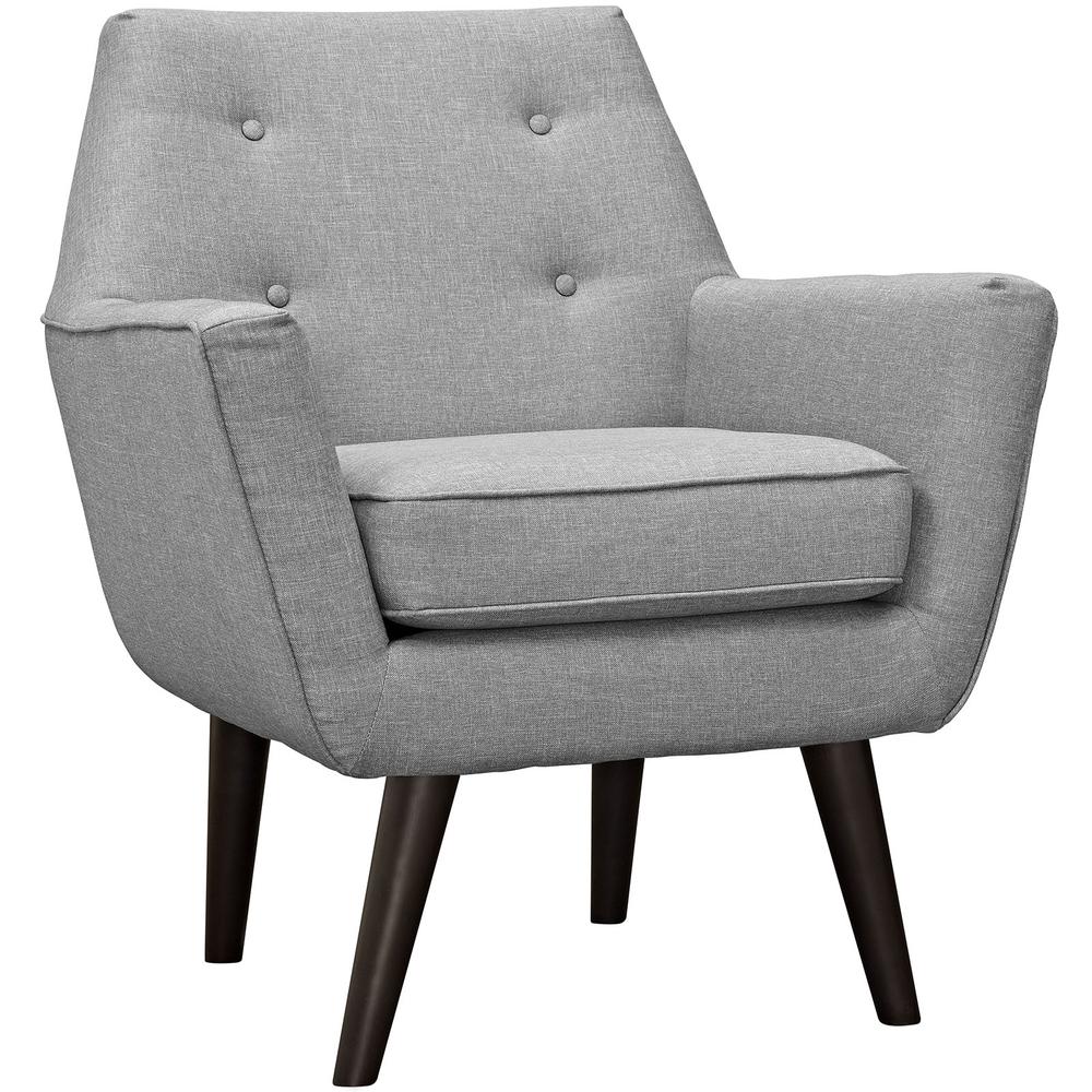 Posit Upholstered Fabric Armchair. Picture 1