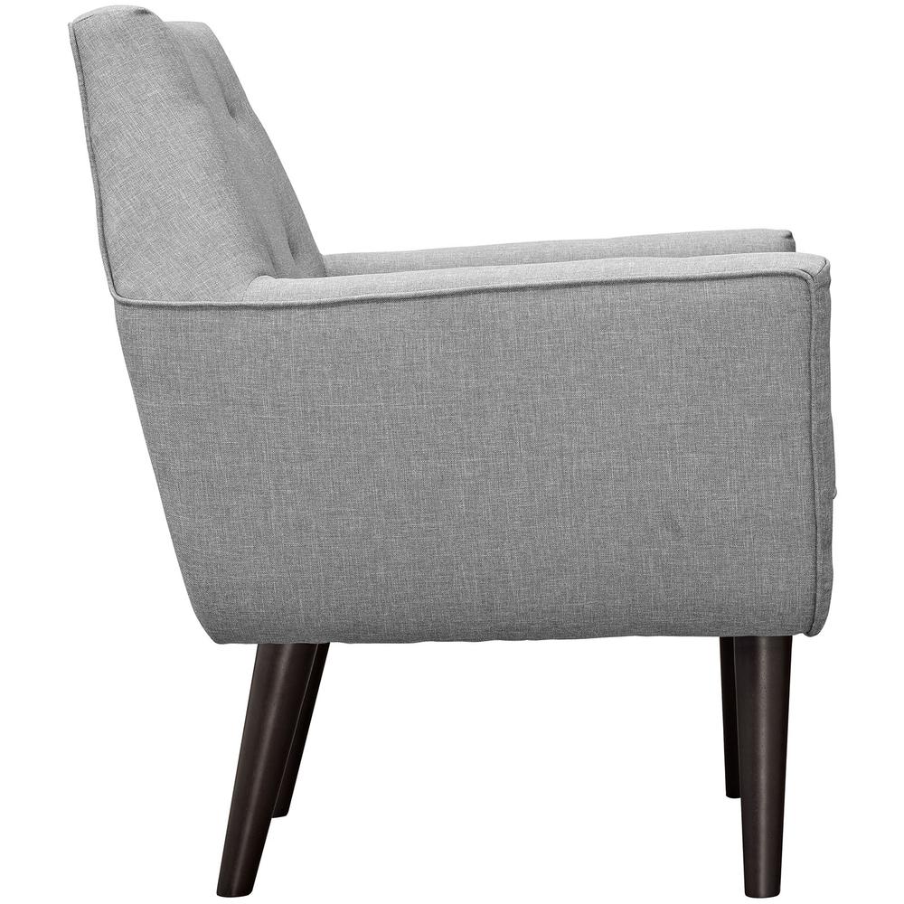 Posit Upholstered Fabric Armchair. Picture 2