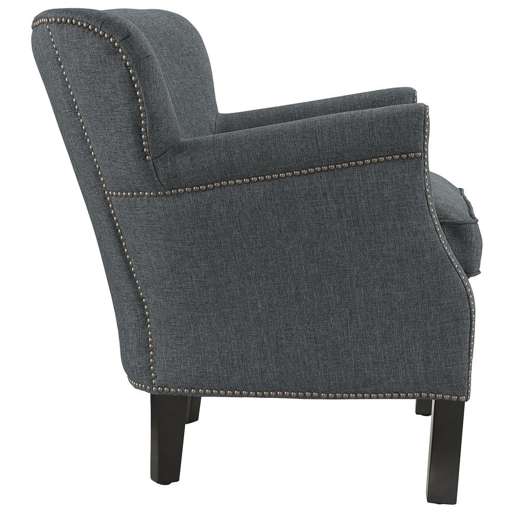 Key Upholstered Fabric Armchair. Picture 3