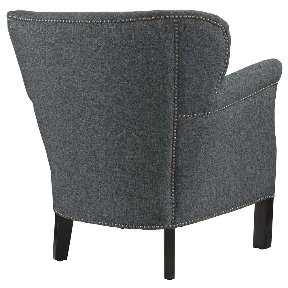 Key Upholstered Fabric Armchair. Picture 4