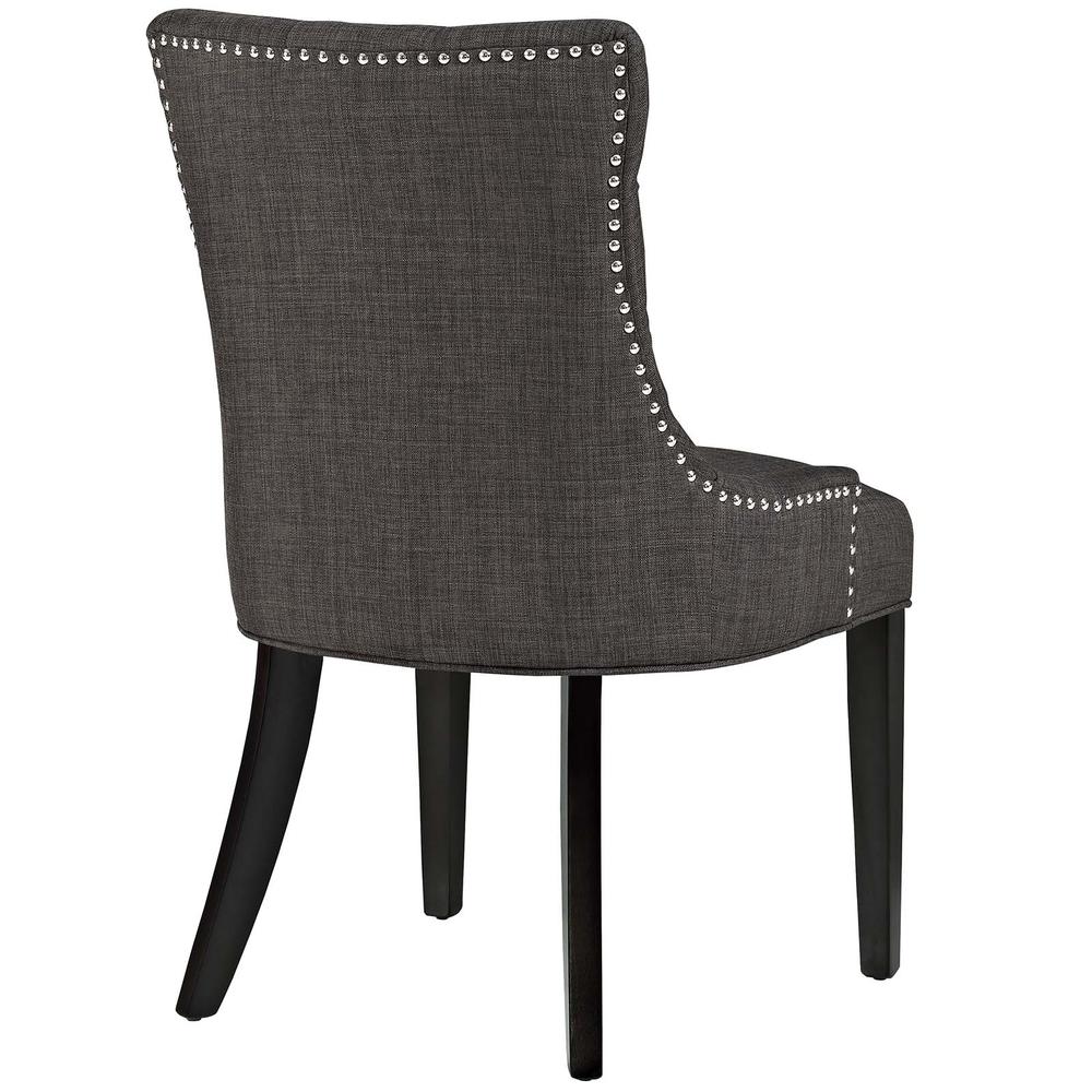 Regent Tufted Fabric Dining Chair. Picture 3