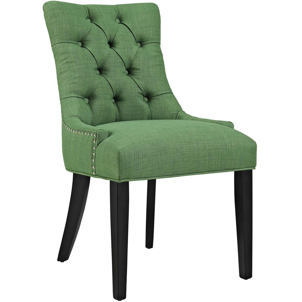 Regent Tufted Fabric Dining Chair. Picture 1