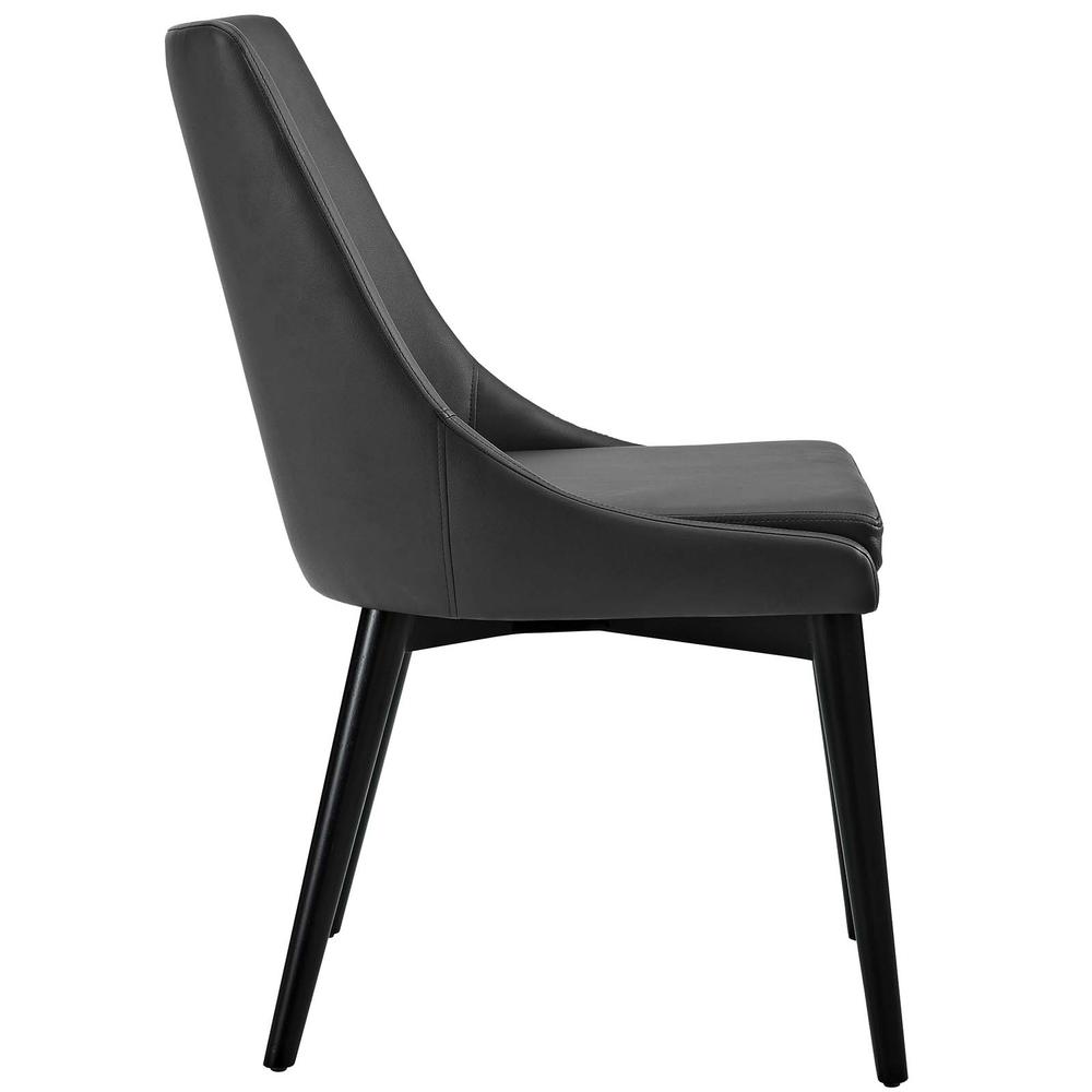 Viscount Vinyl Dining Chair. Picture 3