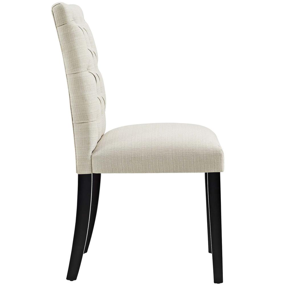 Duchess Button Tufted Fabric Dining Chair. Picture 2