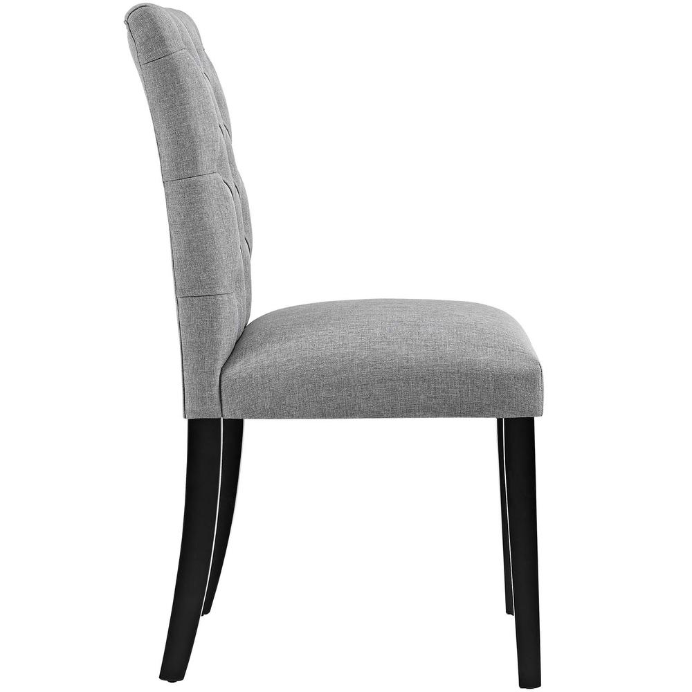 Duchess Button Tufted Fabric Dining Chair. Picture 2