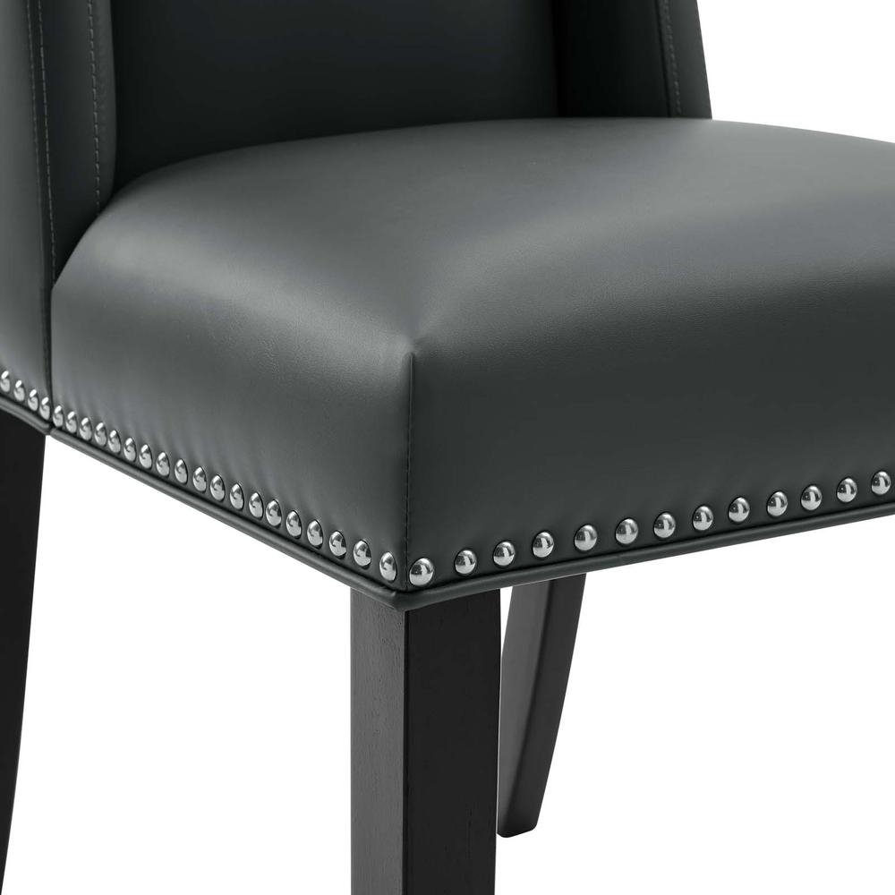 Baron Vegan Leather Dining Chair. Picture 2