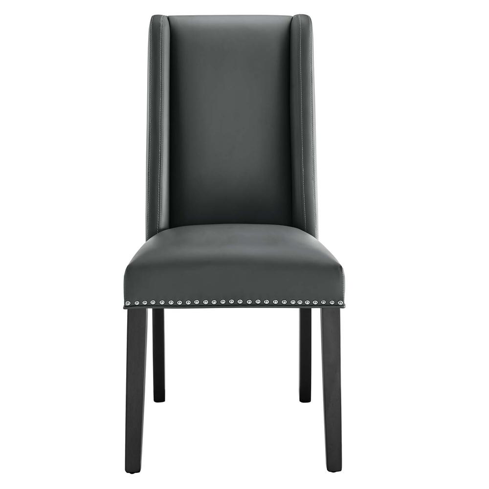Baron Vegan Leather Dining Chair. Picture 5