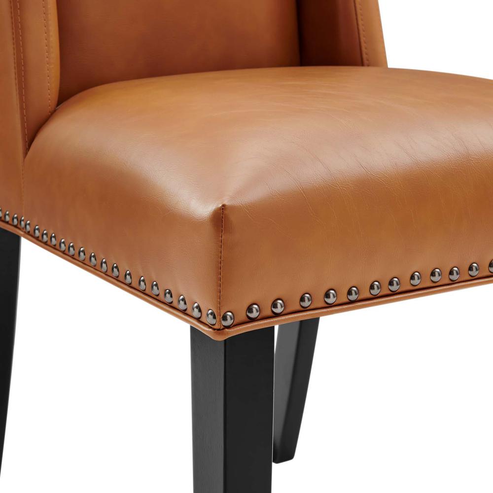 Baron Vegan Leather Dining Chair. Picture 2