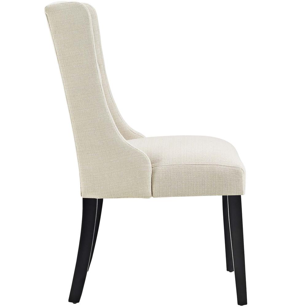 Baronet Button Tufted Fabric Dining Chair. Picture 2