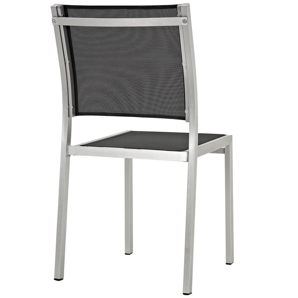 Shore Outdoor Patio Aluminum Side Chair. Picture 4