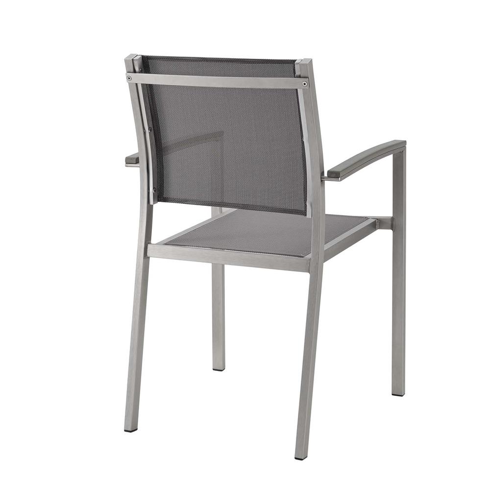 Shore Outdoor Patio Aluminum Dining Chair. Picture 3