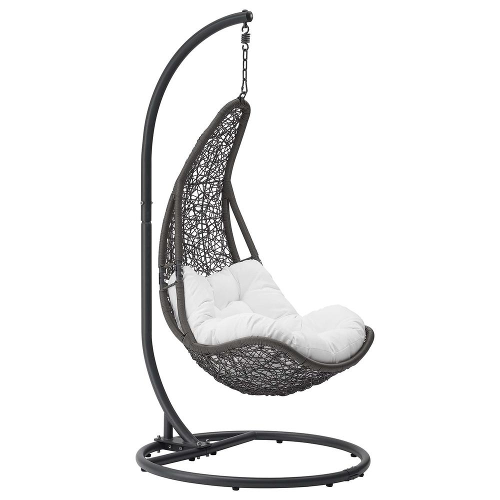 Abate Wicker Rattan Outdoor Patio Swing Chair. Picture 1