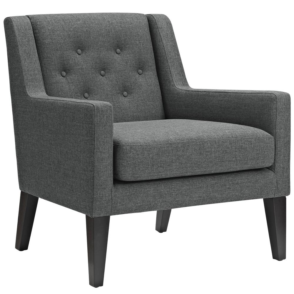 Earnest Upholstered Fabric Armchair. Picture 1