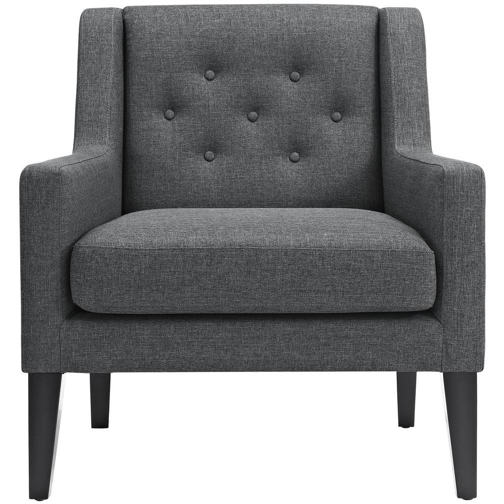 Earnest Upholstered Fabric Armchair. Picture 4