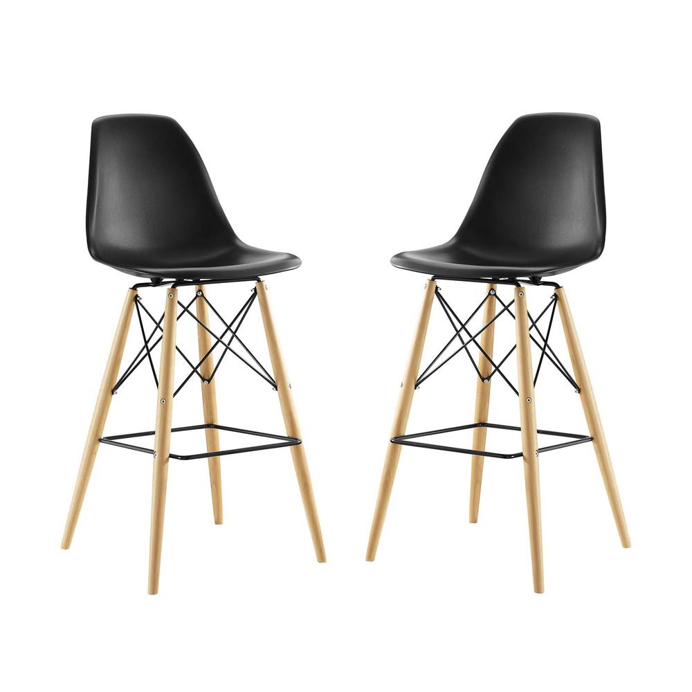 Pyramid Dining Side Bar Stool Set of 2. Picture 2