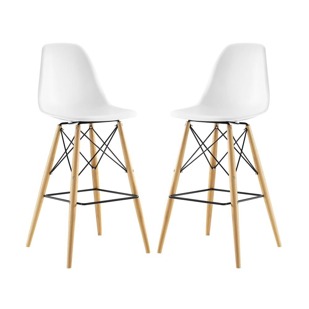 Pyramid Dining Side Bar Stool Set of 2. The main picture.