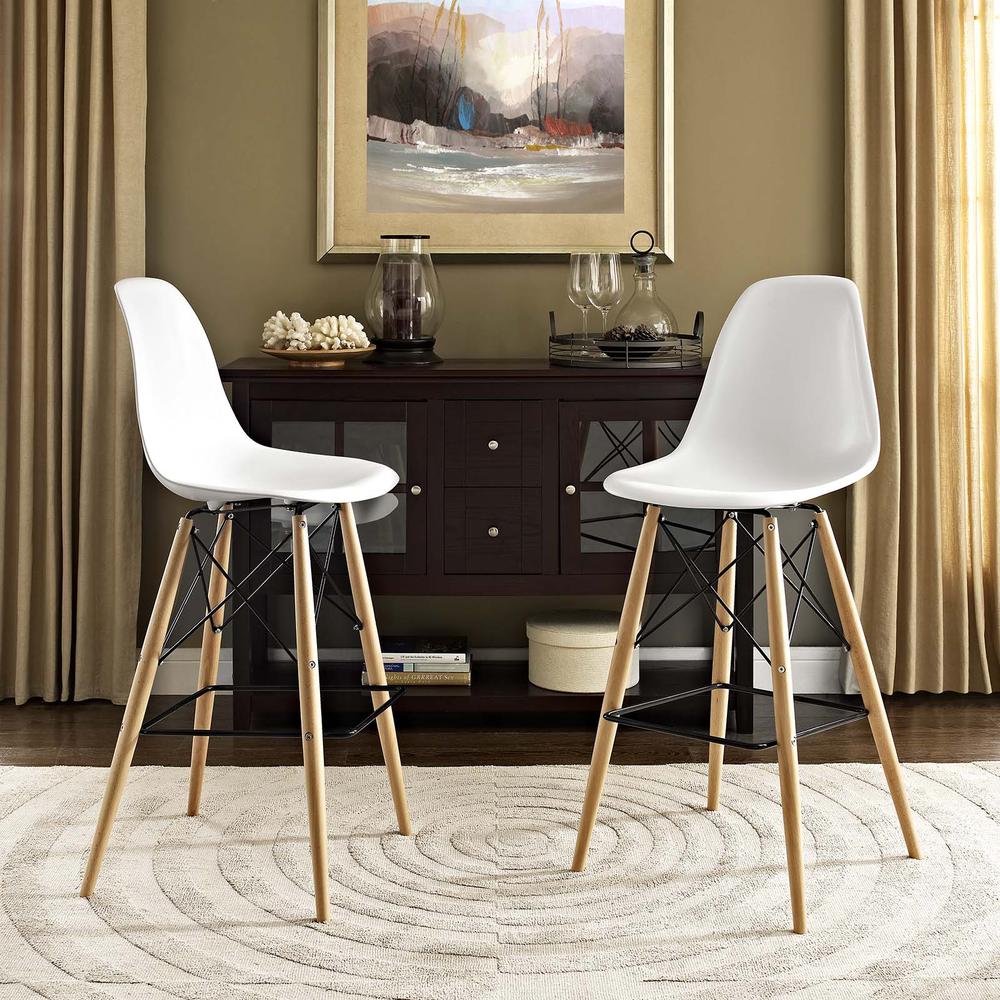 Pyramid Dining Side Bar Stool Set of 2. Picture 5