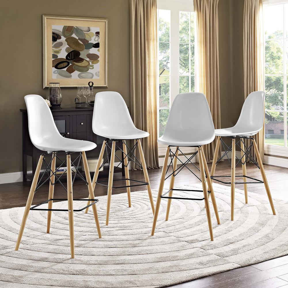 Pyramid Dining Side Bar Stool Set of 4. Picture 6