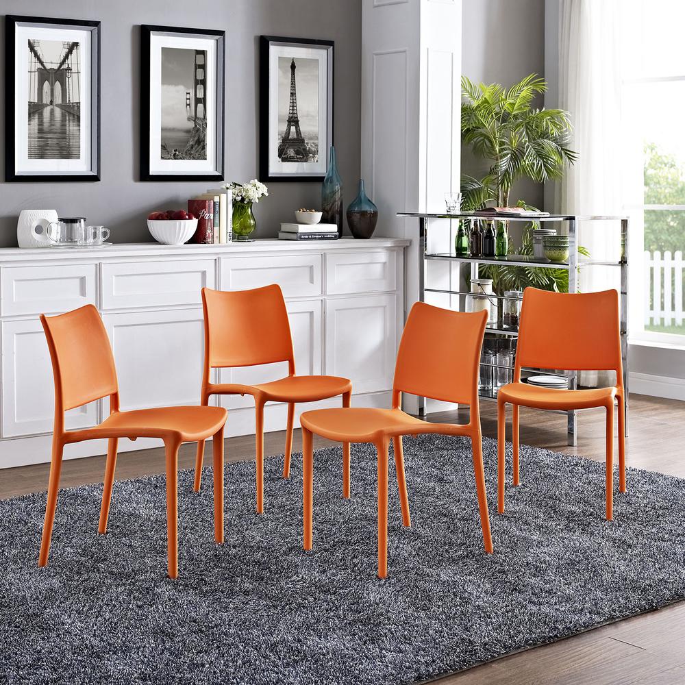 Hipster Dining Side Chair Set of 4. Picture 6