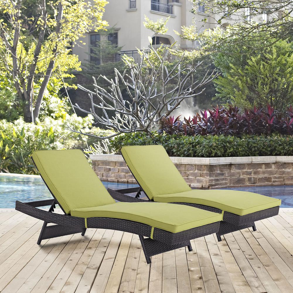 Convene Chaise Outdoor Patio Set of 2. Picture 4