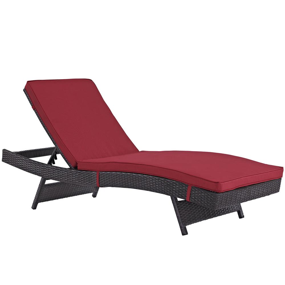 Convene Chaise Outdoor Patio Set of 4. Picture 3