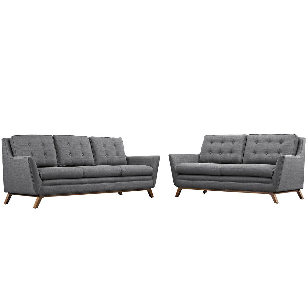 Beguile Living Room Set Upholstered Fabric Set of 2. Picture 2