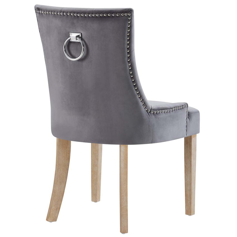 Pose Velvet Dining Chair. Picture 4