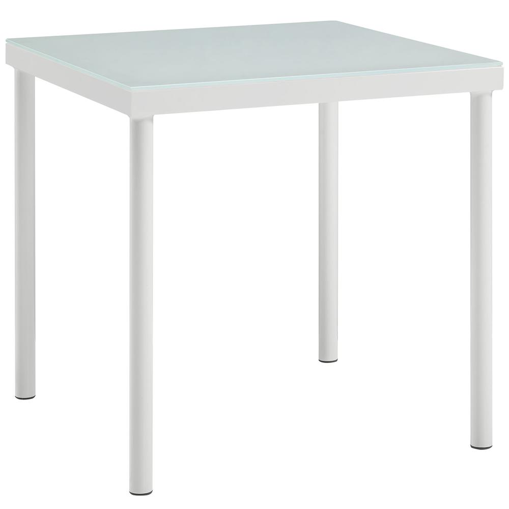 Harmony Outdoor Patio Aluminum Side Table. Picture 2