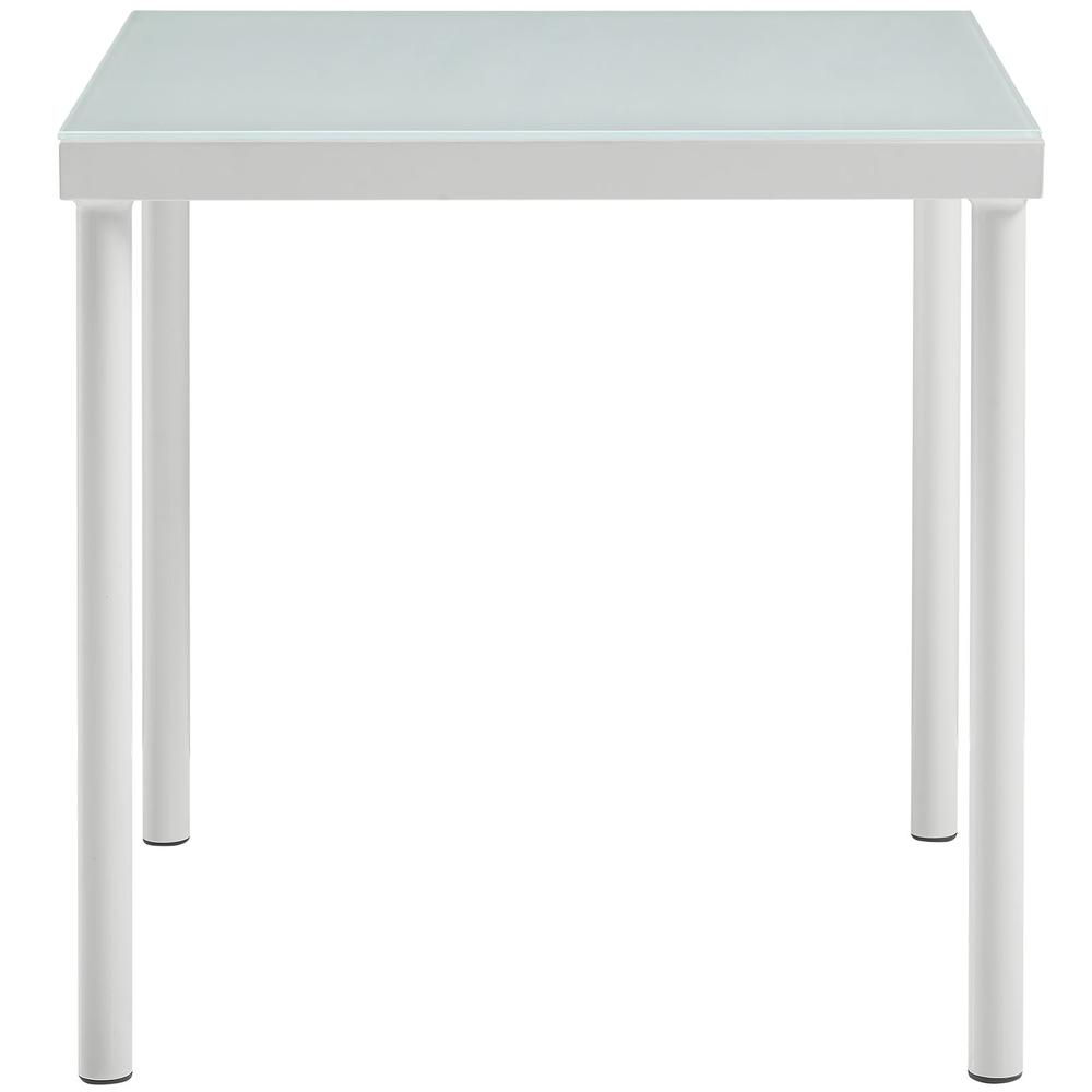 Harmony Outdoor Patio Aluminum Side Table. Picture 3