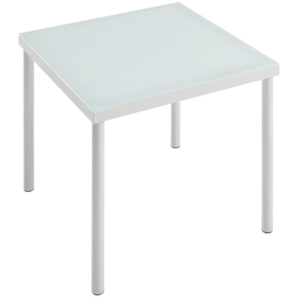 Harmony Outdoor Patio Aluminum Side Table. Picture 3