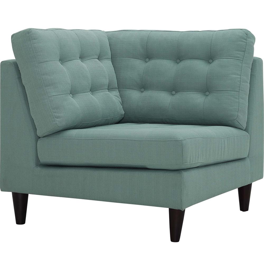 Empress Upholstered Fabric Corner Sofa. Picture 1
