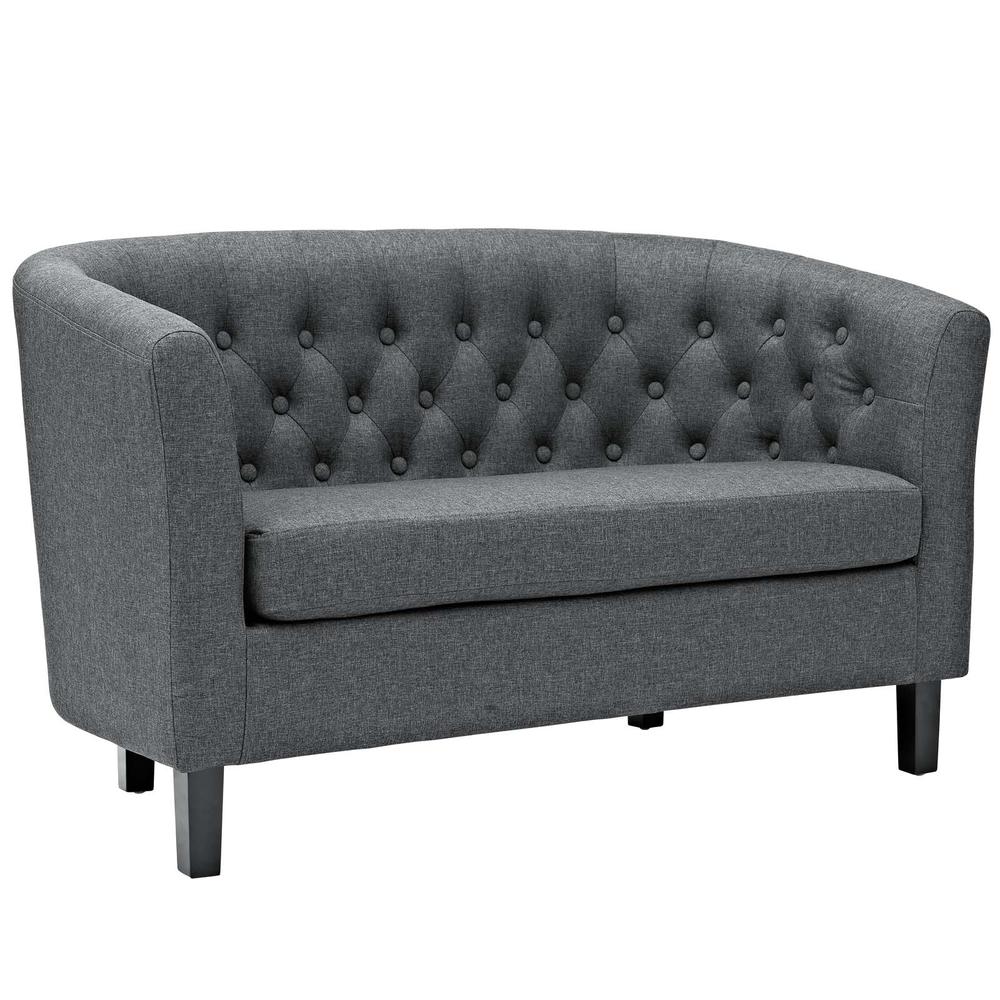 Prospect Upholstered Fabric Loveseat. Picture 1