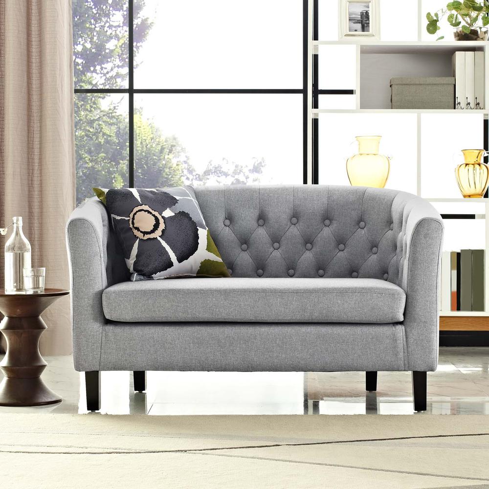 Prospect Upholstered Fabric Loveseat. Picture 5