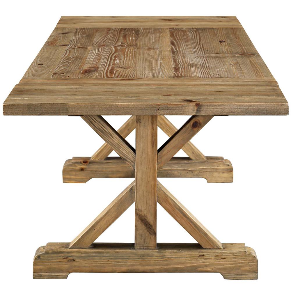 Den Extendable Wood Dining Table. Picture 2