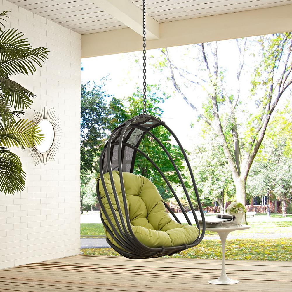 Whisk Outdoor Patio Swing Chair Without Stand. Picture 4