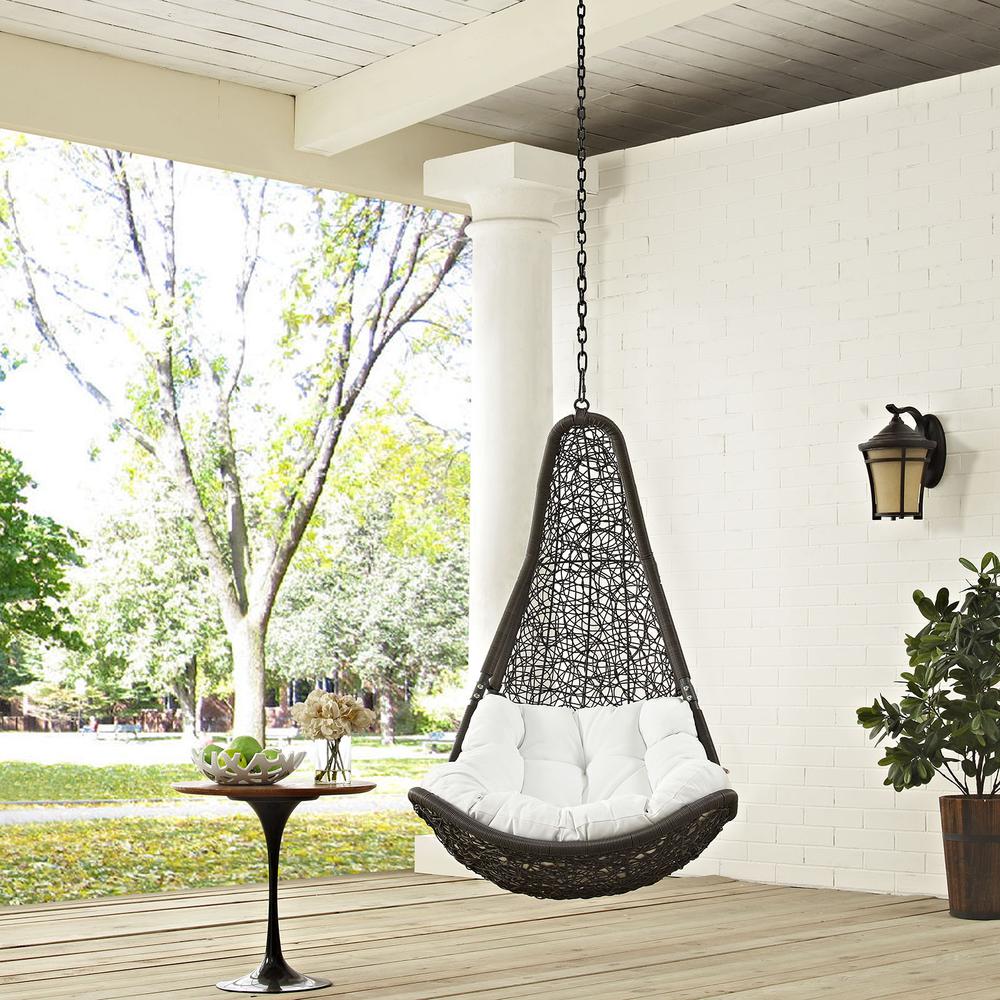 Abate Outdoor Patio Swing Chair Without Stand. Picture 3