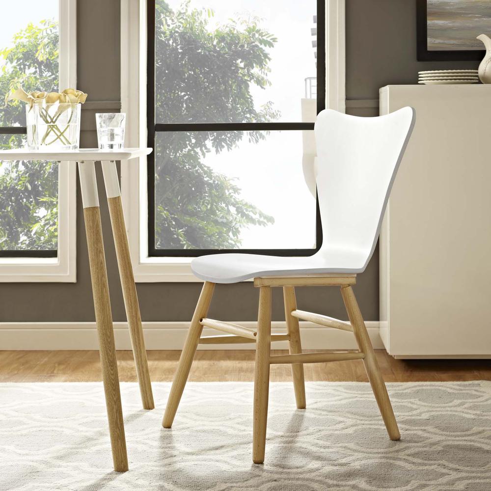Cascade Wood Dining Chair. Picture 4