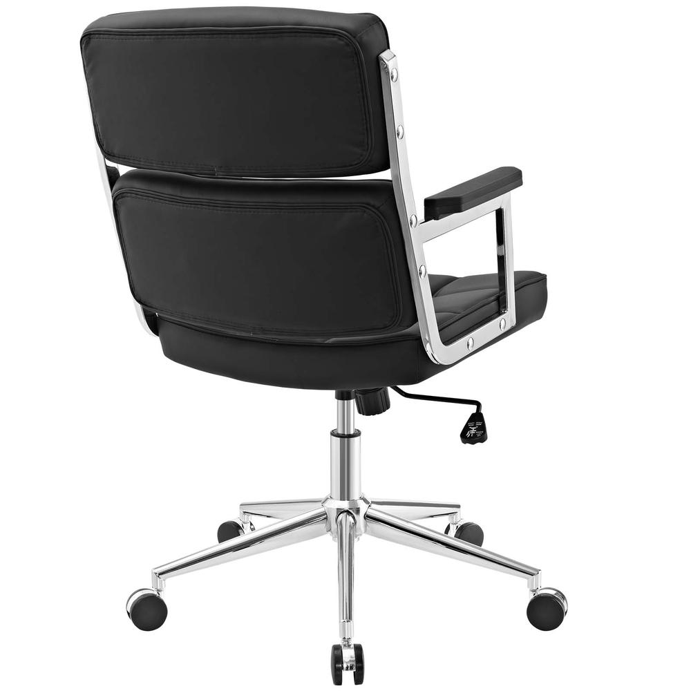 Portray Highback Upholstered Vinyl Office Chair. Picture 4