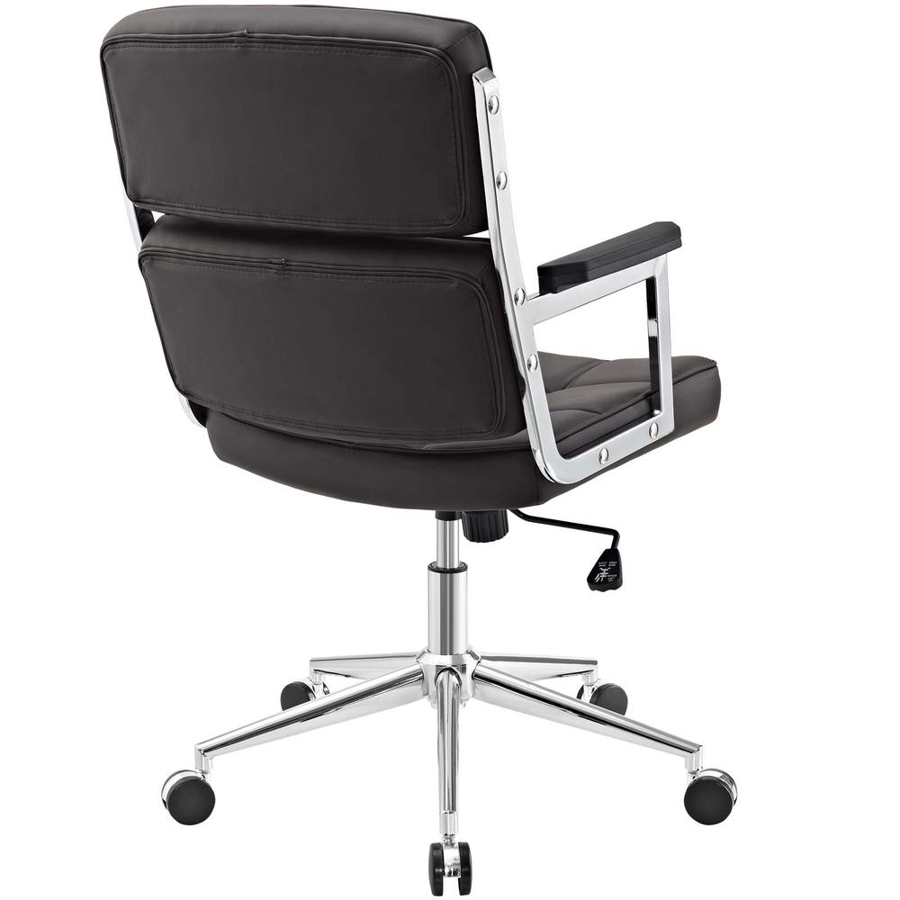 Portray Highback Upholstered Vinyl Office Chair. Picture 4