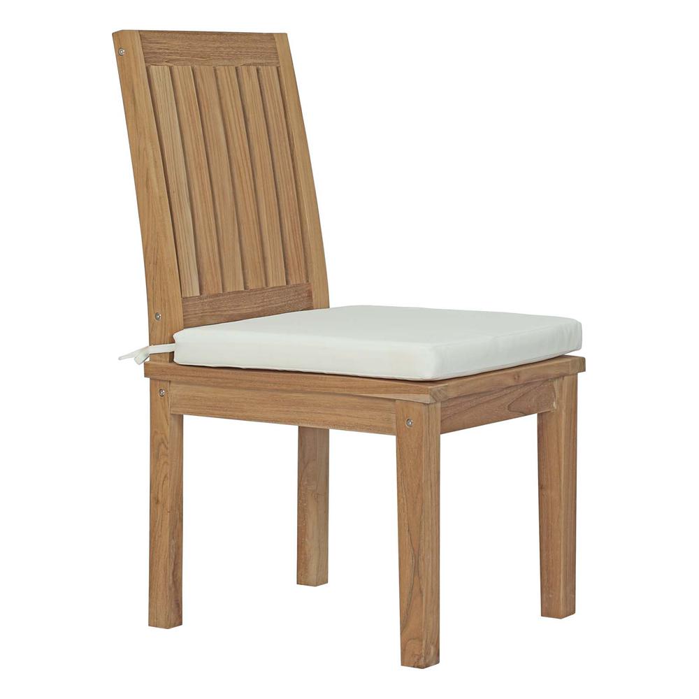 Marina Outdoor Patio Teak Dining Chair. Picture 1