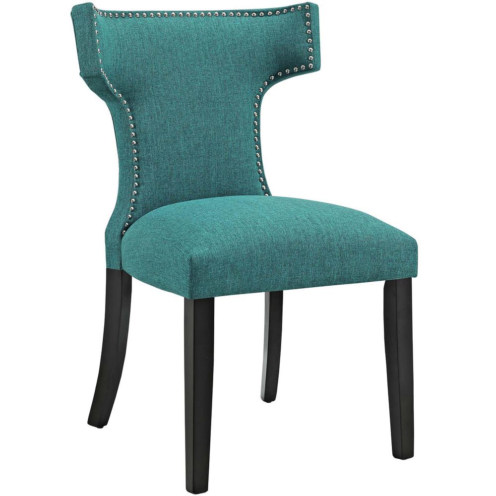 Curve Dining Side Chair Fabric Set of 2. Picture 3