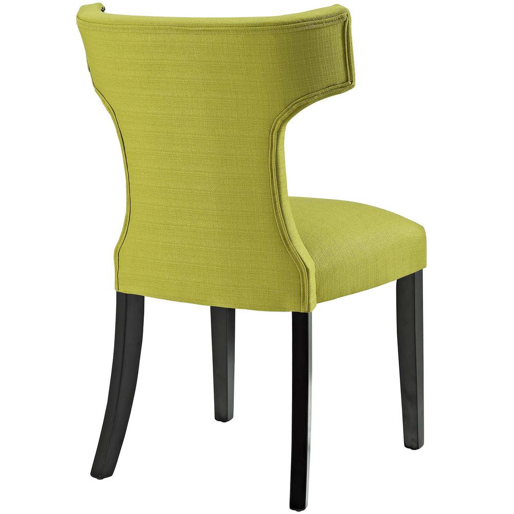 Curve Dining Side Chair Fabric Set of 2. Picture 4