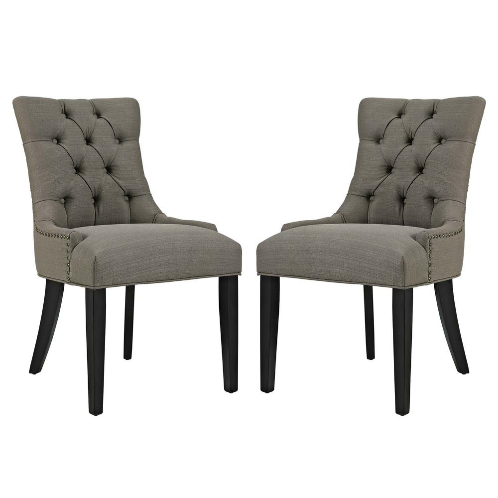 Regent Dining Side Chair Fabric Set of 2. Picture 2